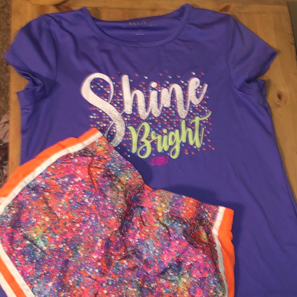 Girl’s shorts outfit